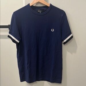 Fred Perry Navy Short Sleeve Tee